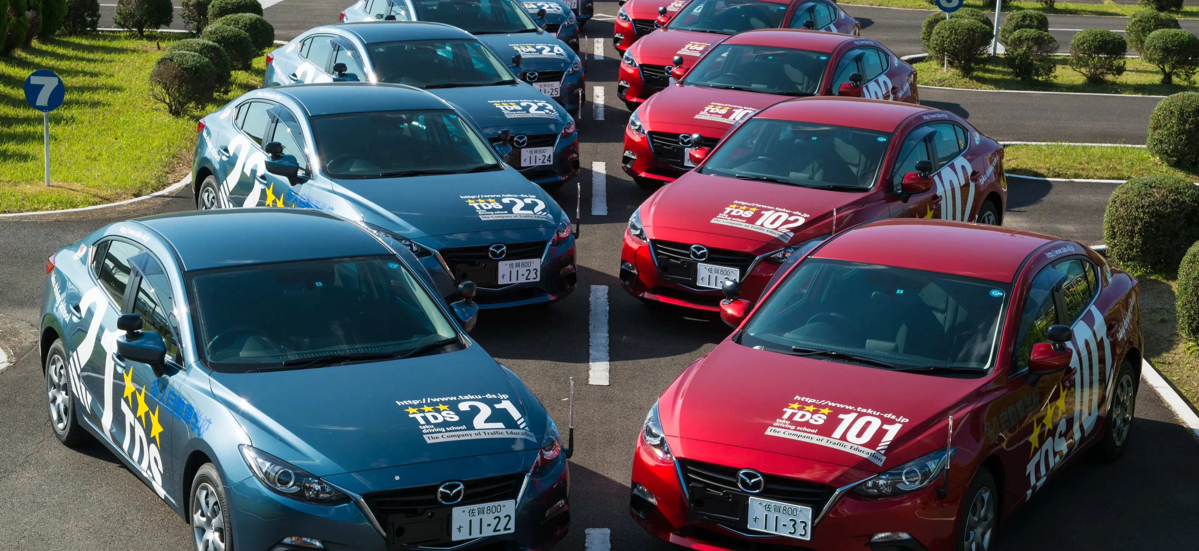 多久自動車学校教習車イメージ