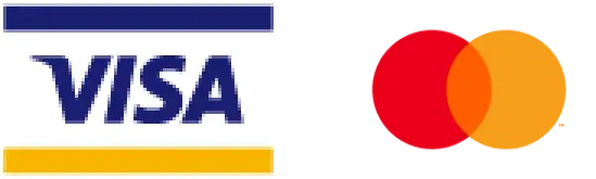 VISA・マスターがご利用いただけます。